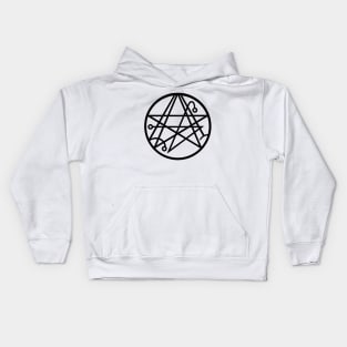 Necronomicon gate Kids Hoodie